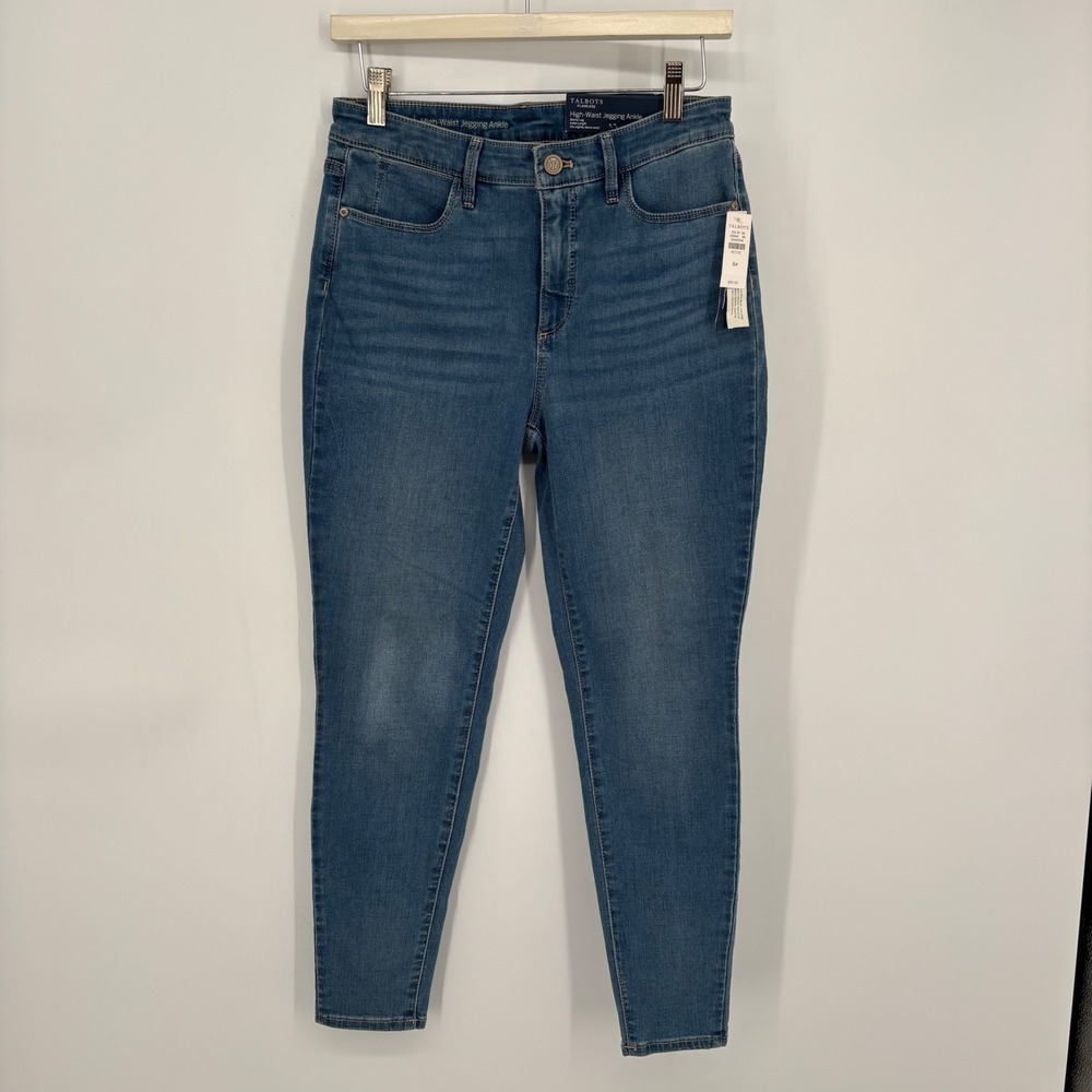 Talbots Flawless High-Waist Jegging Ankle Jeans‎ Size 6 Petite NWT